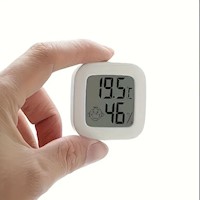 TERMOMETRO DIGITAL MINI LCD SMARTSMILE MONITOREA TEMPERATURA Y HUMEDAD